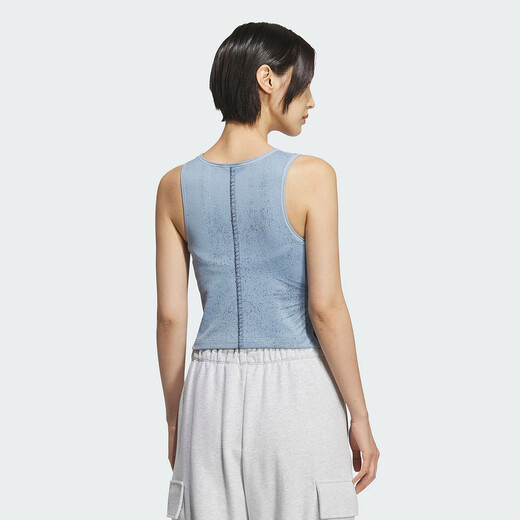 Adidas阿迪达斯2025秋女常规版背心健身训练运动服 KE3891 M
