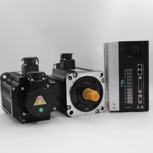 Yue Changsheng 130/180ST AC servo motor set 380V power supply driver 1.5KW2KW3KW5.5KW 130-4n.m-2500 rpm + drive 1KW with brake for vertical use