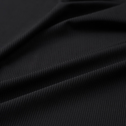 皮尔卡丹（pierre cardin）2025新款夏季半拉链t恤男短袖速干polo 衫上衣冰丝半袖夏装男装 1381黑色 L 推荐【115-130斤】