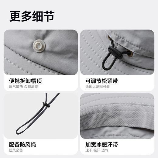 Mission uv protection solaire chapeau de soleil masculin pêche pêcheur pêcheur hatte alpiniste