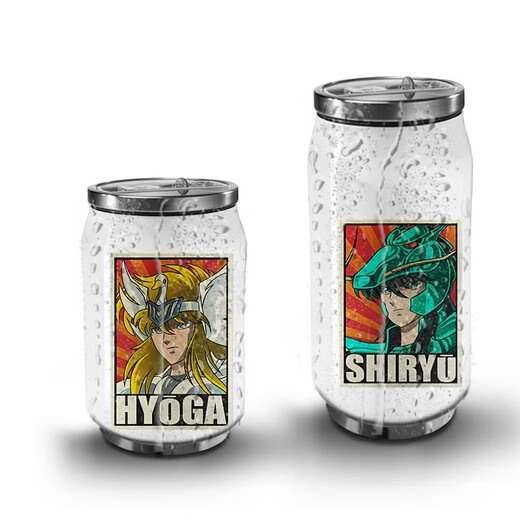 Howwande Saint Seiya Peripheral Water Cup Портативная женская фитнес-чашка термос 304 Стальница из нержавеющей стали.