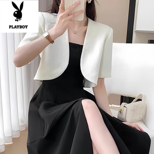 Playboy Short Shal Cardigan для женщин с летним тонкой блузкой с коротки