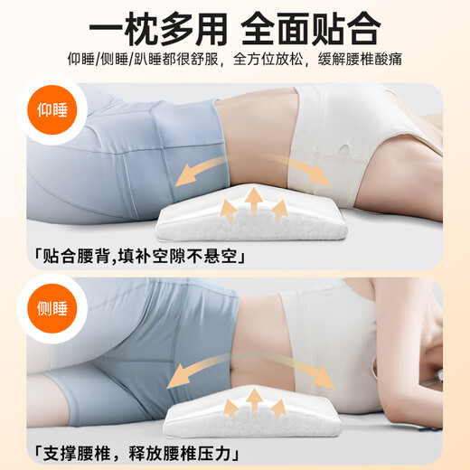 Jingwu lumbar pillow bed lumbar pillow lumbar disc protrusion sleeping pad lumbar support waist cushion ergonomic lumbar pillow