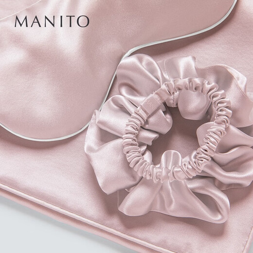 MANITO/Manita Sleeping Beauty Gift Box Hyaluronic Acid Silk Eye Mask Hair Tie