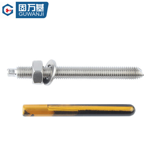 GUWANJI chemical anchor bolt containing chemical chemical expansion bolt chemical screw 304 stainless steel M8x110 5 sets/pack