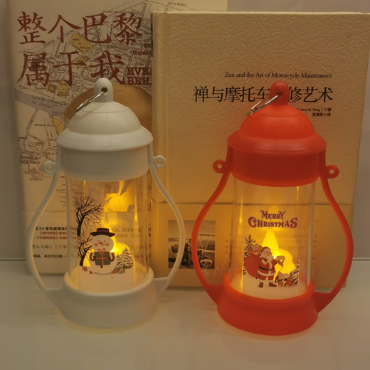 Photo atmosphere light mini retro simulation led electronic night light pendant festival outdoor scene atmosphere decorative light white pony lantern