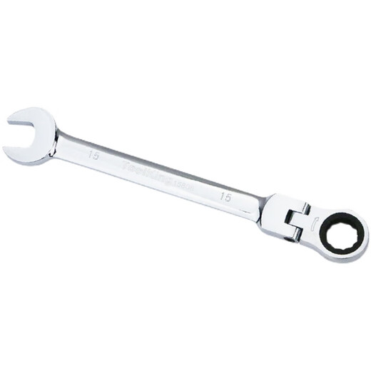 Stanley (Stanley) Tuojin voll polierter beweglicher Kopf mit zwei Purten mit schnellem Schraubenschlüssel mit zwei Bidirectional Plum Blossom 14mm (Länge 200 mm) 15807 Doppelkopf-Bidirektionalpolen-Blossom