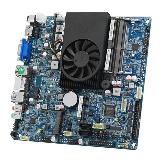 Yue Changsheng times control ITX standard 17cm industrial control motherboard 10th generation i3i5i7 all-in-one mini multi-COM port integration ITX motherboard I5-10210U single Gigabit six serial ports