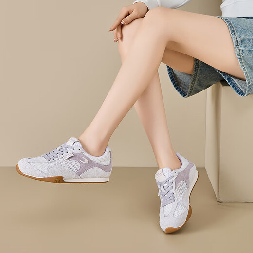 Суббота (ST/SAT) Рыновичная рыболовная сеть Forrest Gump Casual Shoes For Women 2025 Весна и осенью Новая летняя спортивная спортивная обувь с густыми немецкими тренировками без белых 38