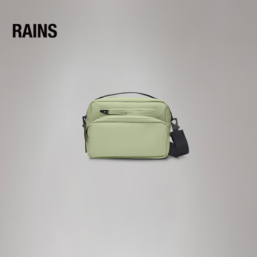 Rains单肩斜挎包男女运动包骑行挎包腰包 Cargo Box Bag/14110 黑色 均码