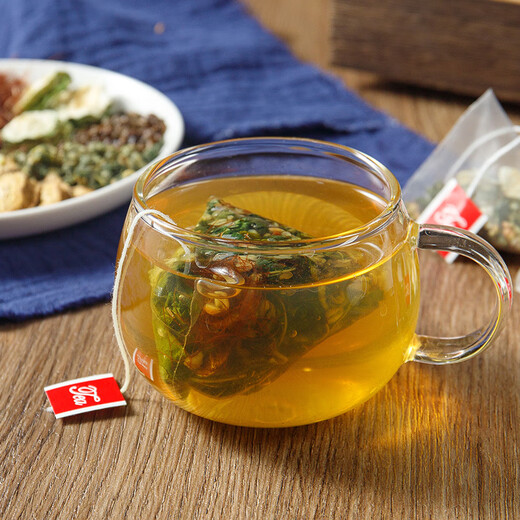 北京同仁堂原料正宗葛根苦瓜桑叶子玉米须茶青钱柳中老年喝的茶苦瓜提取物独 【真材实料/独立三角包】 玉米须苦瓜葛根桑叶茶【2包】