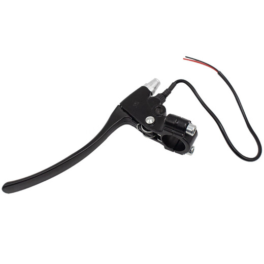 Chaosihui electric bicycle brake lever battery bicycle brake lever handle broken wire bicycle brake lever with wire hand lever accessories collection white brake brake lever left