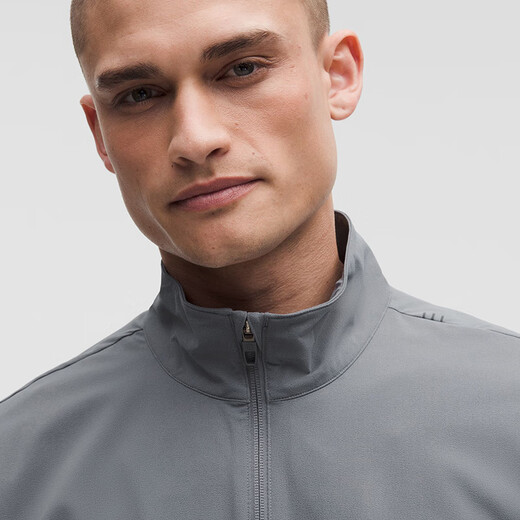 Lululemon丨Zeroed In Men's Sports Jacket Quick-drying Wicking LM3FGXS Sun Gray M