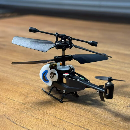 Jiaojing Mini Remote Control Plane Boy Gift Helicopter Indoor Toy White-3.5 Channel Helicopter 5 Channel Helicopter