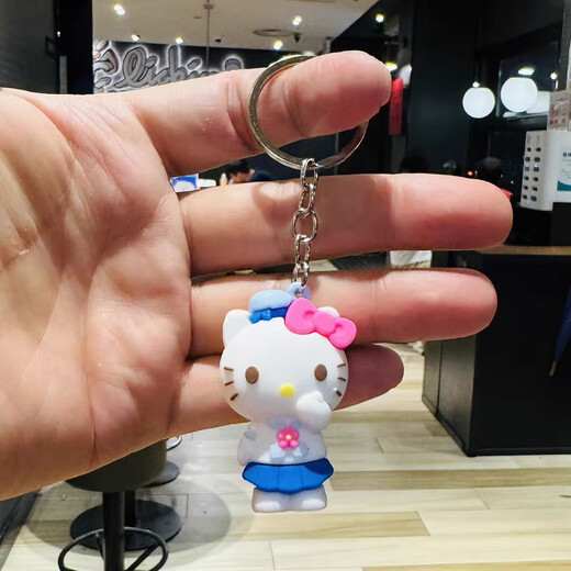 创意库洛米钥匙扣卡通公仔精美书包包挂饰挂件儿童小礼品礼物 1个(图案随机发货）