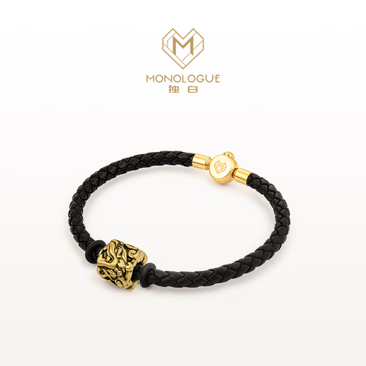 
MONOLOGUE monologue 30 degrees north latitude national trend generals Pixiu Qilin retro gold multiple men's transportation beads gift MR1479 Power Pixiu 16.25cm