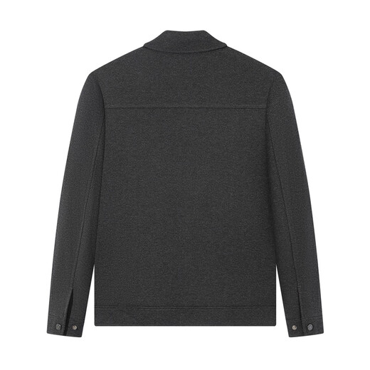 Qipai Workwear Quilted Cotton Jacket Lapel Business Jacket 2025 Autumn and Winter Thickened Warm Men's Casual Jacket