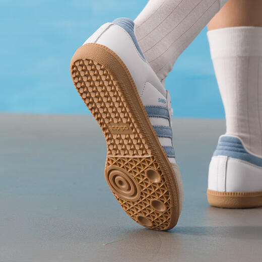 
Adidas (adidas) Clover Women's Shoes 25 Autumn New T-toe Shoes Samba OG Comfortable Breathable Casual Shoes Low Top Sports Board Shoes JS1391 35.5