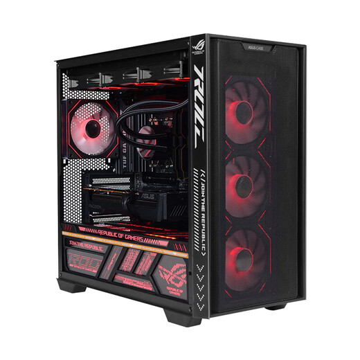 ASUS Chasing Shadow 24-issue interest-free RTX5080/5070 graphics card AMD Ryzen 9800X3D thousand frames e-sports game console assembly computer DIY desktop complete machine air duct chassis R7 9800X3D + ASUS RTX5080 configuration six