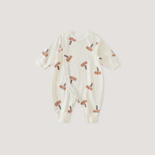 Bali Piglet Baby Clothes Spring and Autumn 2025 New Newborn Harness Newborn Autumn Jumpsuit Baby Climbing Clothes Autumn Pumpkin Pie 66cm