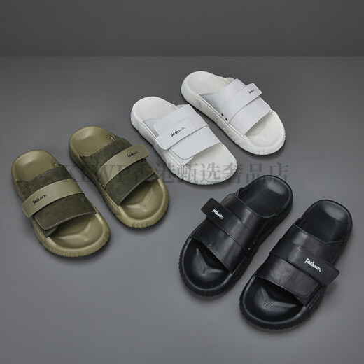 KLWP Hong Kong Luxury High-Ghd Brand Men's Shoes Summer Casual Sapersons Slippers Toe Toe Cow Whide se puede usar fuera de versátil e informal 39 VERDAD 39