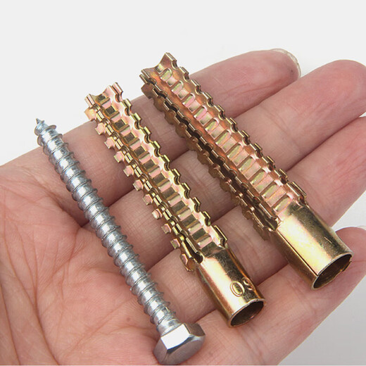 Fengshang sawtooth gecko expansion screw light iron expansion pipe cement wall hollow brick concrete metal pipe nail