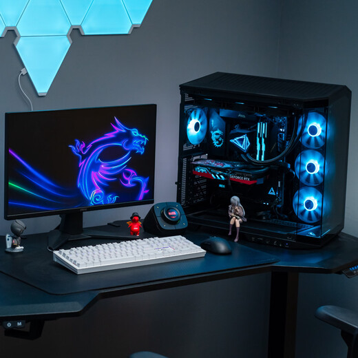 微星（MSI）24英寸240Hz 莱茵护眼认证快速液晶IPS 支持HDR 0.5ms广色域游戏电竞显示器MAG 245F X24黑刃X24