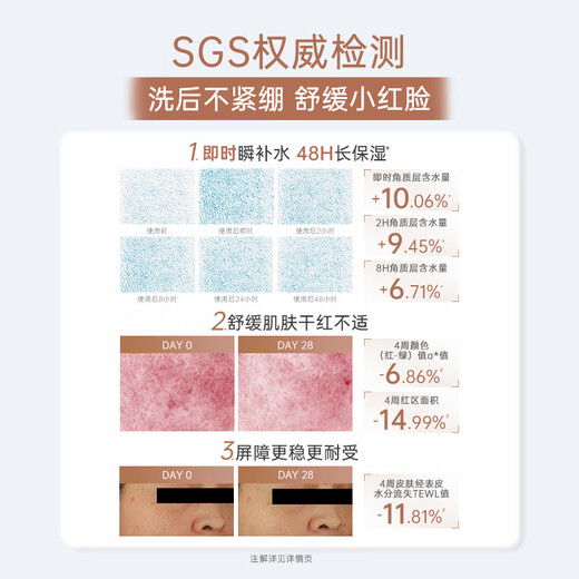 Kangaroo Mother Facial Cleanser, Skin Care Products for Pregnant Women, Wheat Facial Cleanser, Hydrating, Moisturizing, Soothing, Repairing and Redness Cosmetics, Newly Upgraded Wheat Facial Cleanser 100g