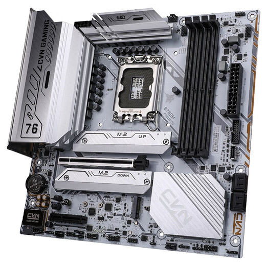 Buntes CVN B760M Frozen WiFi D5 V20 DDR5 Motherboard Support CPU 12600K/13490F/14600K (Intel B760/LGA 1700)