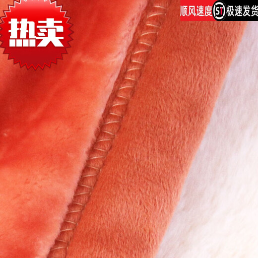 Famous premium winter cloud blanket double layer thickened baby blanket newborn baby blanket children kindergarten blanket children quilt red cat castle 110x140 super soft