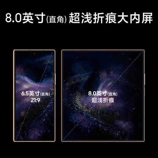 Samsung cares about the world W26 folding screen mobile phone, ultra-thin and large screen, ingenious craftsmanship aesthetics, 200 million pixels AI mobile phone, 16GB+512GB Danxihong