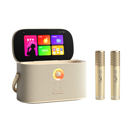 Meiniao smart portable KTV speaker Aichang Meiniao exclusive version home karaoke small karaoke machine touch-control Bluetooth audio microphone all-in-one machine outdoor singing live broadcast entertainment live broadcast recommendation luxury flagship version