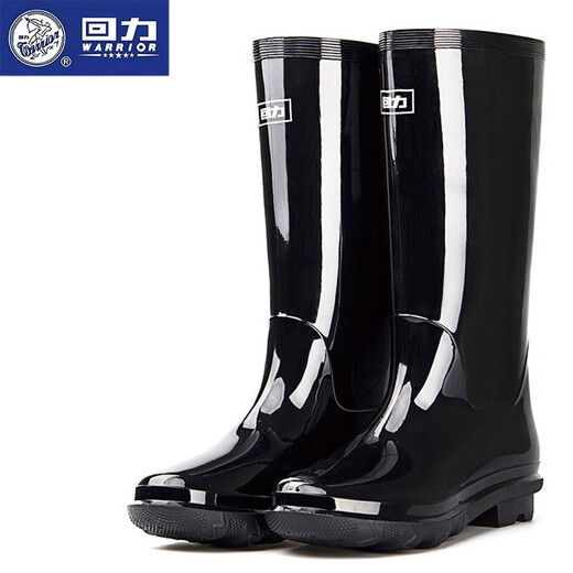 回力雨鞋男中高筒防水鞋户外雨天耐磨胶鞋不易滑雨靴套鞋 838中筒 40