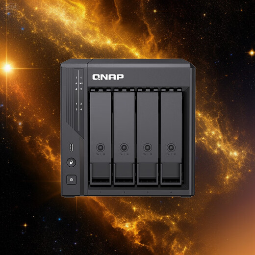 威联通（QNAP）Qu405企业级家庭存储 N355 16G内存 16T容量四盘位网络存储NAS私有云 AI相册手机备份 网盘服务器