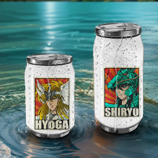 Howwande Saint Seiya Peripheral Water Cup Портативная женская фитнес-чашка термос 304 Стальница из нержавеющей стали.