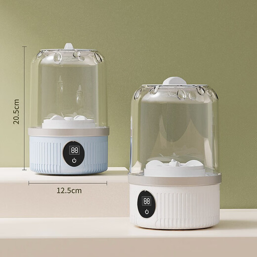 Xiaomi Baby Series Washing Machine Mini New Charging Underwear Socks Portable Wireless Small Student Dormitory Laundry Cup White No Blue Light/Wireless Battery Life/3-speed Mode