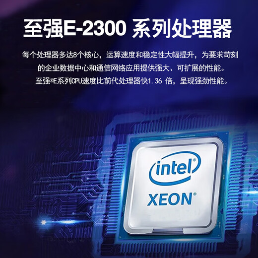 导爱至强服务器主机1U机架式存储服务器ERP文件共享用友金蝶数据库企业云托管主机DeepSeek本地部署 至强E-2388g 8核12线程3.2g 32G+SAS1.2T+2*1.2T固态企业盘R1