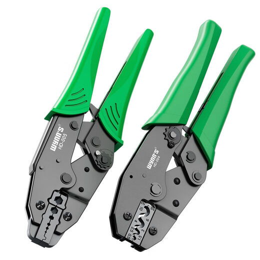 
Ratchet type crimping pliers cold press bare terminal pliers multi-function clamping wire crimping pliers 81625L HD-25LB5 points 5-68-1014-14222