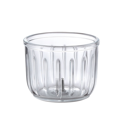 OSTMARS辅食机绞肉机调料机机头不锈钢刀玻璃碗防滑垫原装辅食机配件专用 高硼硅玻璃碗