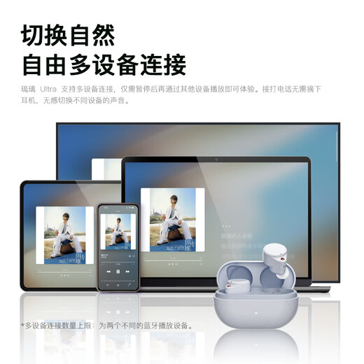 Sand in Weak Water Big New Product Liuli Ultra Wireless Bluetooth Headset Liuli