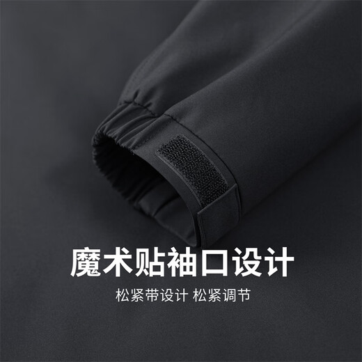 Dances with Wolves quilted and stand collar jacket men's 2025 autumn and winter new thickened warm casual comfortable versatile jacket 1009 black 001 L (175)