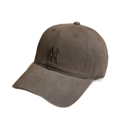 JINGJINGYI (JINGJINGYI) 2025 Autumn and Winter New Korean Style Versatile Soft Top Baseball Hat Unisex Deep Large Head Circumference Warm Peaked Cap Khaki Color One Size 54-60 Adjustable