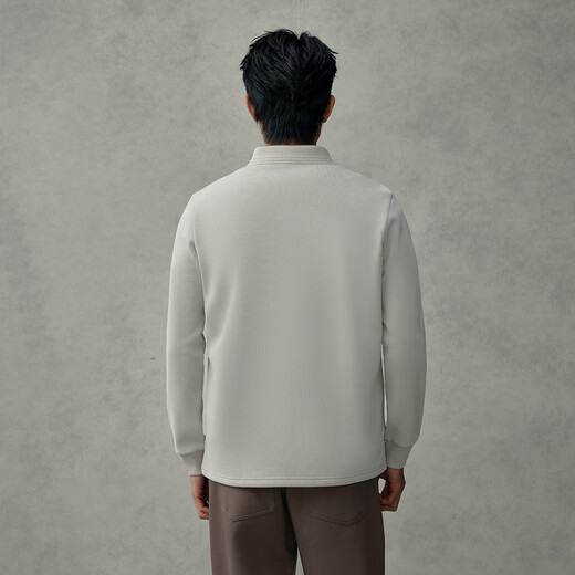 HLA Hailanzhi long-sleeved polo shirt for men in winter 25 mountain is not high series loose top for men