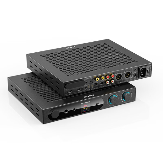 FiiO K19 flagship desktop decoding headphone amplifier DSD decoding all-in-one headphone power amplifier HiFi decoder black