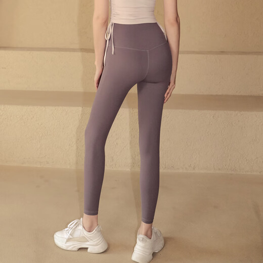 Ackdcs hohe Taille Hüftlebejogahose für Frauen enge Höhe GLASTIGE NAKEL FORM FORMALE WEISEN SPARTEN HOLLEN PILATES FITNESS HOCHTE SUMMER