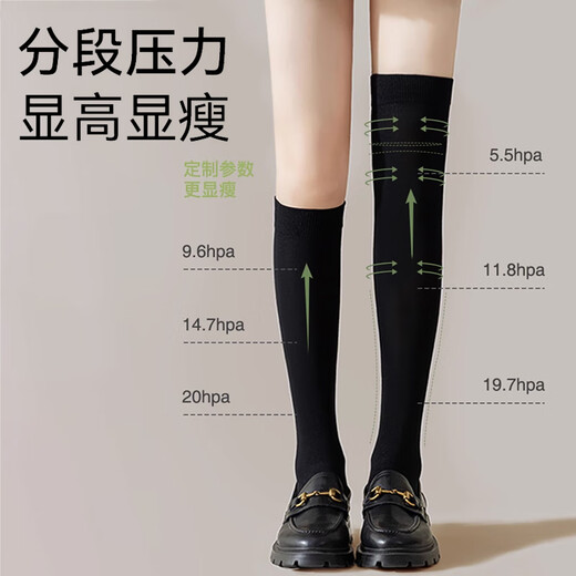 Modal black stockings women's stockings spring and summer thin pressure thigh socks sexy jk white silk over-the-knee socks white calf socks black velvet 1 pair one size fits all 50cm over-the-knee socks (85-130Jin Jin equals 0.5 kg)
