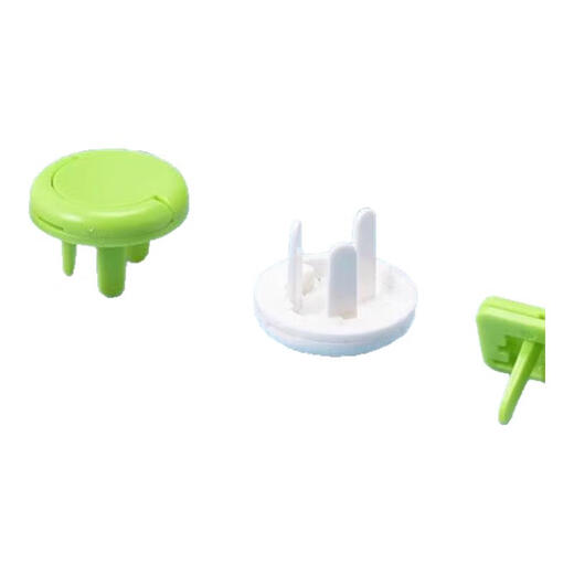Shantou Lincun Socket Protective Cover Children's Anti-Electric Shock Baby Plug Hole Protective Cover Switch Plate Jack Power Supply Safety Plug Handle Model-Green