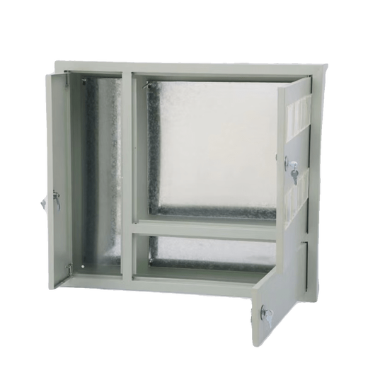 Multi-household exposed iron-electric meter box 2 households 4 meters 6 households 8 households 10 meters 12 digits 15 households concealed three-phase stainless steel meter box 10 households 950*700*170 concealed installation