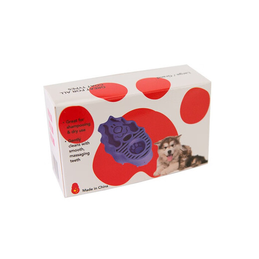 Pet massage comb, bathing comb, hair removal and massage, dog comb, dilution bottle, massage comb