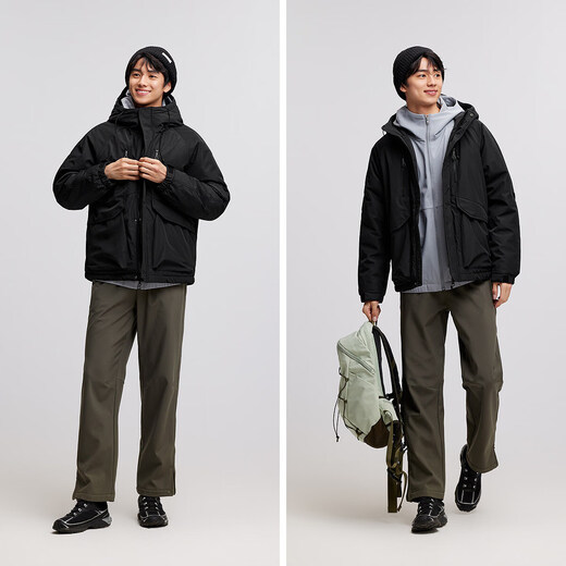 Semir cotton coat men's windproof three-proof jacket workwear mountain outdoor mountaineering top winter wear light style 101724112102